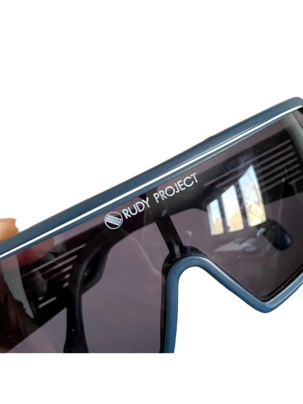 Rudy Project Blue Cycling Sports Shield Visor Sunglasses - made in Italy 🇮🇹
